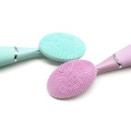 Private Label Handheld Facial Cleansing Brush Sonic Brush Silicone Face Brush Deep Cleansing